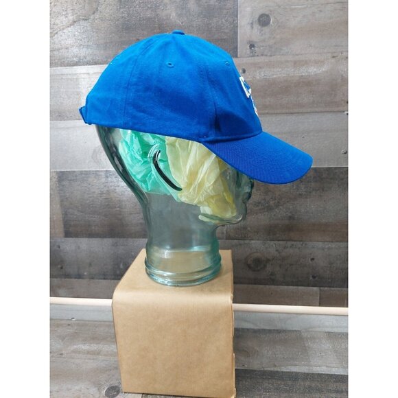 Iowa Cubs Adjustable Blue Baseball Cap With Embroidered Logo - Picture 2 of 8